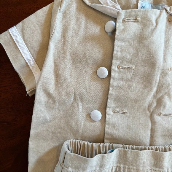 2T Linen Matching Set - Picture 2 of 2